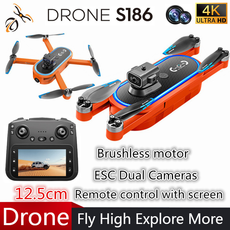 Drone Charger - 2025 S186 Drone Professional 4K HD