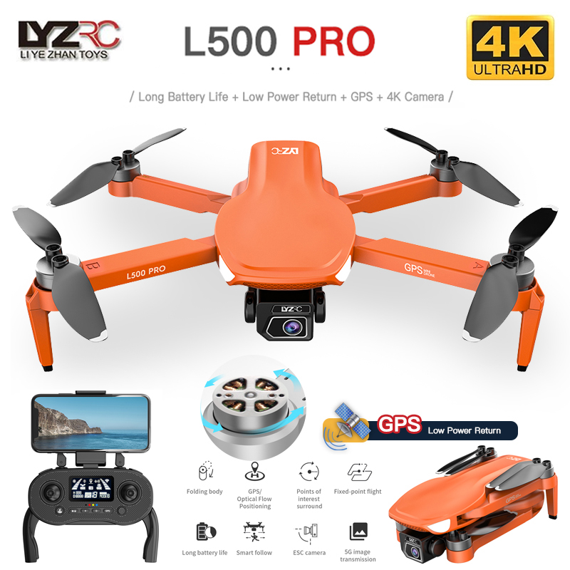 L500 PRO GPS Drone 4K Profesio - огляд і ціна Drone Gps Mount