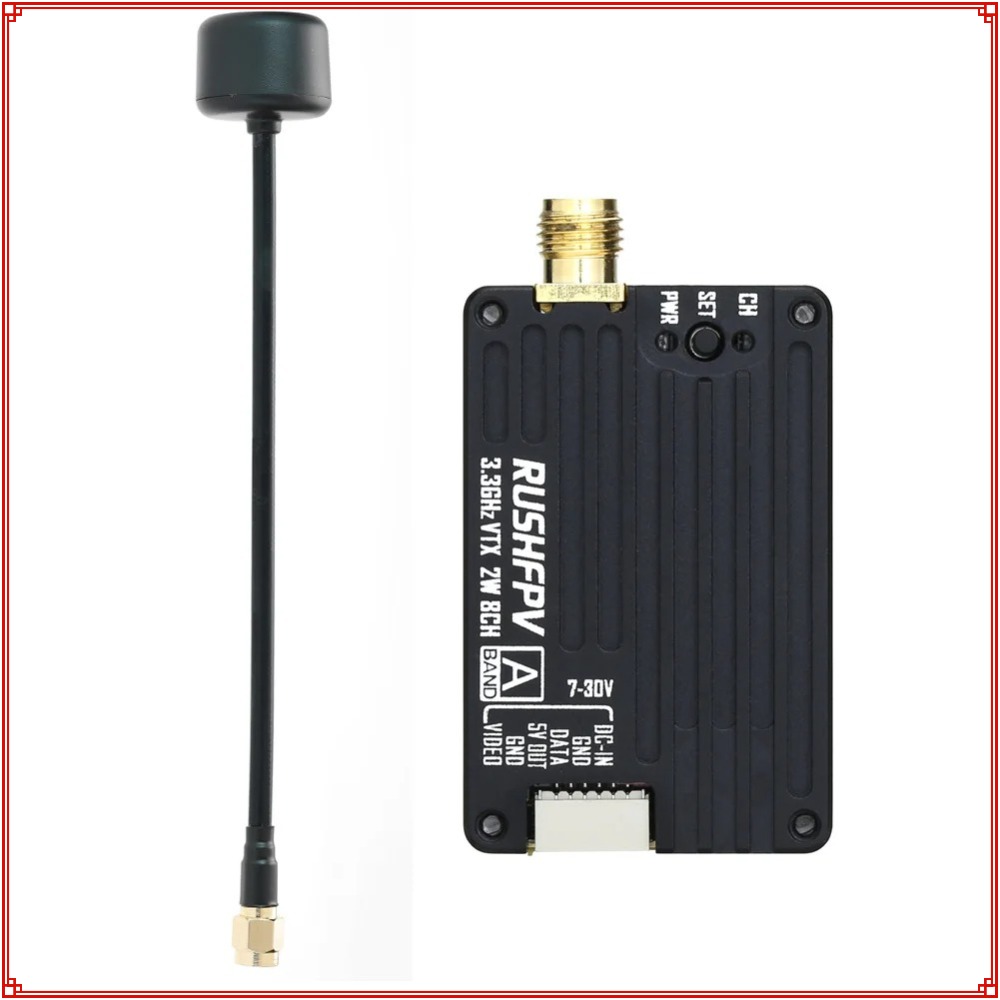 2026 New RUSHFPV 3.3G 2W VTX T - огляд і ціна Drone Antenna