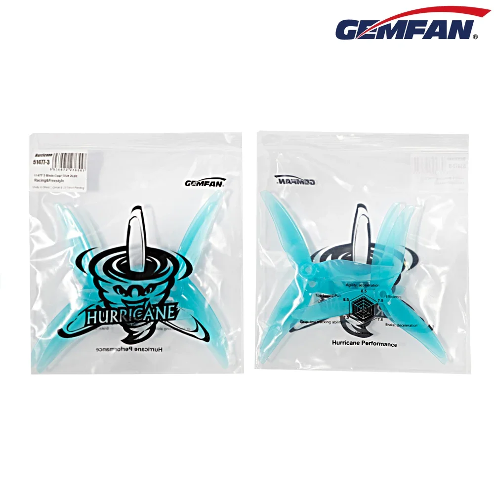 10Pairs (10CW + 10CCW) Gemfan  - огляд і ціна Drone Propeller