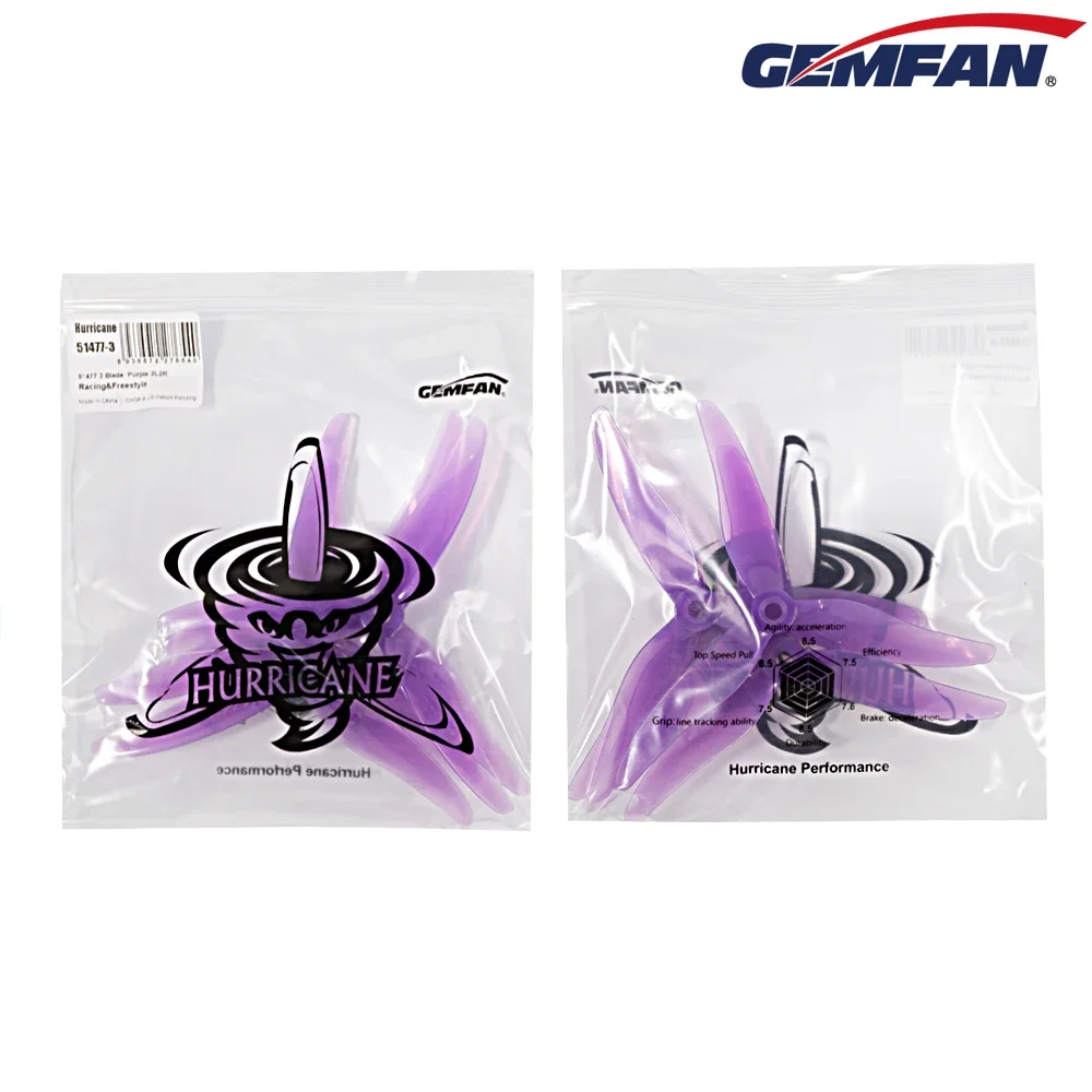 10Pairs (10CW + 10CCW) Gemfan  - огляд і ціна Drone Propeller