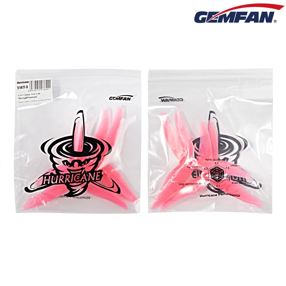 10Pairs (10CW + 10CCW) Gemfan  - огляд і ціна Drone Propeller