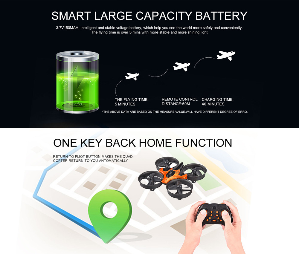 Mini RC Drone with Headless Mo - огляд і ціна Eachine Drone E010