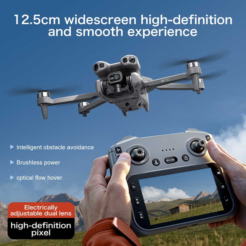 GT50 Mini Drone Dual Camera 8K - огляд і ціна Drone Gps Mount